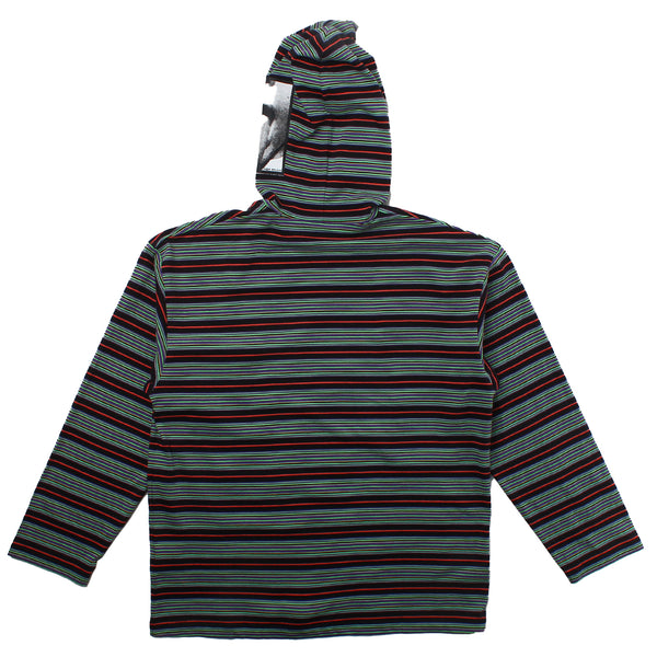 LQQK Studio x Sexhippies - Border Hooded L/S Tee - Multi