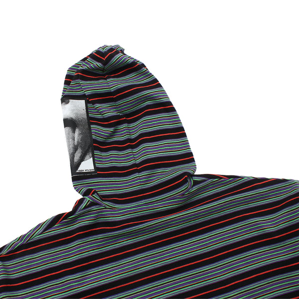 LQQK Studio x Sexhippies - Border Hooded L/S Tee - Multi