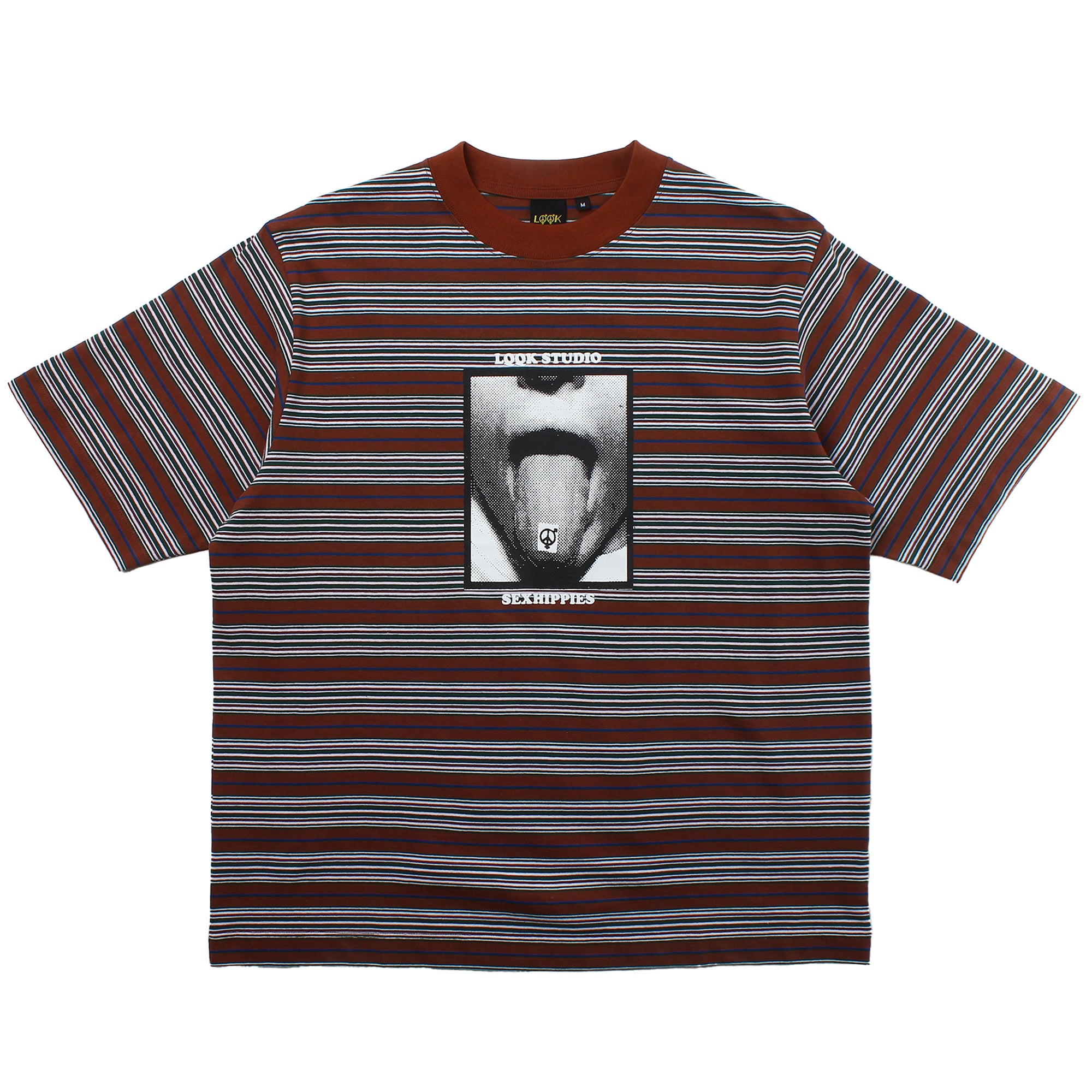 LQQK Studio x Sexhippies - Border T-Shirt - Multi
