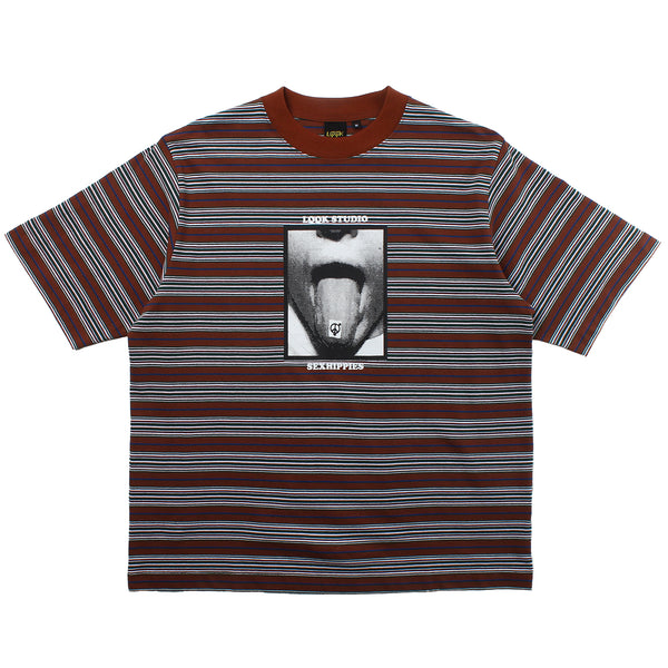 LQQK Studio x Sexhippies - Border T-Shirt - Multi
