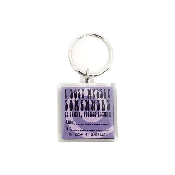 LQQK Studio - Spiral Keychain - Purple