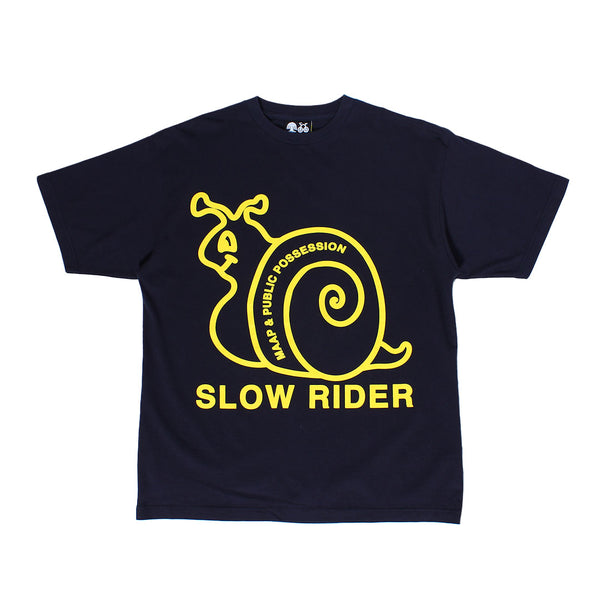 MAAP + Public Possession - Slow Rider T-shirt - Dark Navy