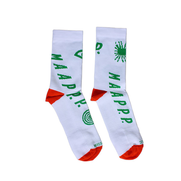 MAAP + Public Possession - Sock - White