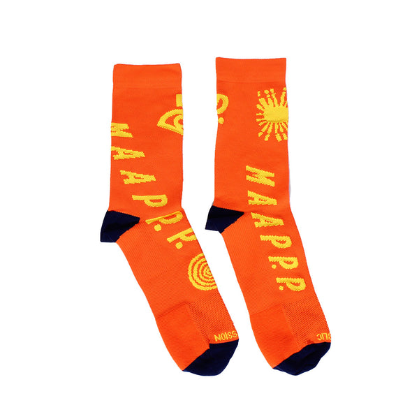 MAAP + Public Possession - Sock - Orange