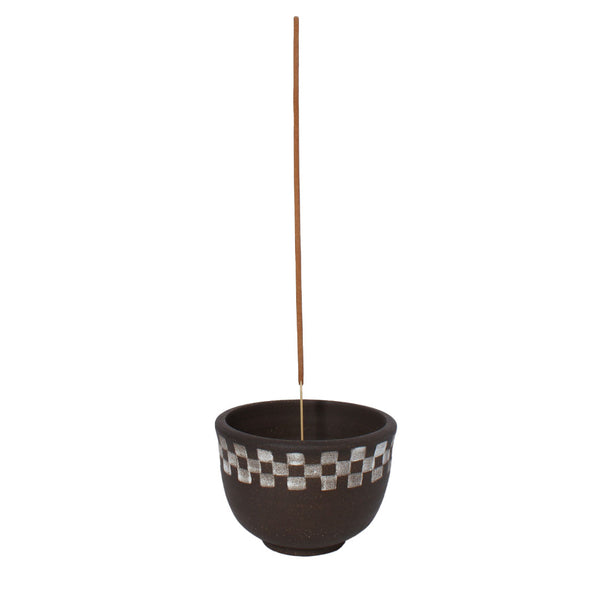 Mellow - Medium Incense Bowl - Brown