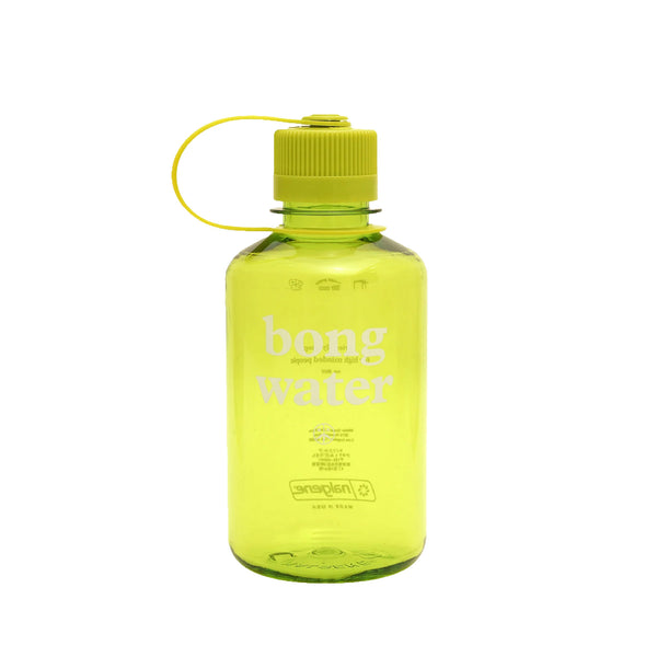 Mister Green - Bong Water Small Narrow Mouth Nalgene Bottle - Spring Green