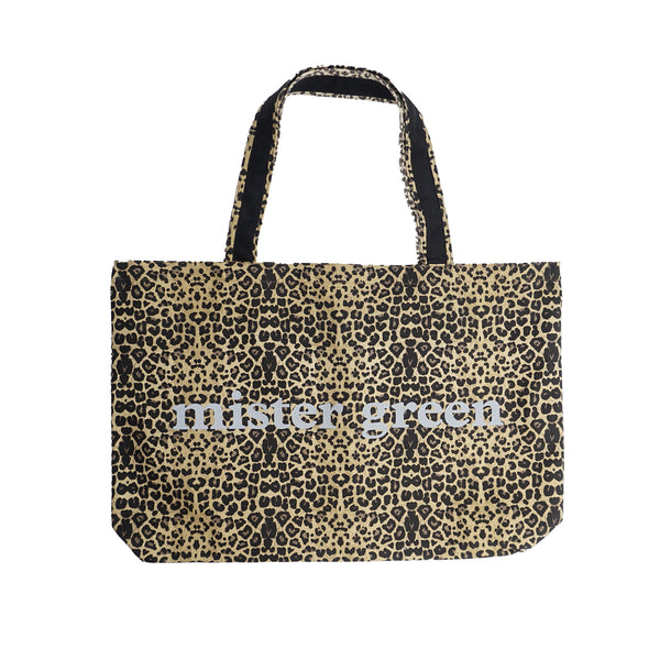 Mister Green - Shop Tote - Leopard