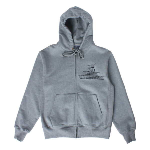 Mister Green / Nightmares On Wax / Warp Records - Esperanto Zip Hoodie - Grey