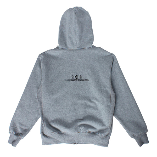 Mister Green / Nightmares On Wax / Warp Records - Esperanto Zip Hoodie - Grey