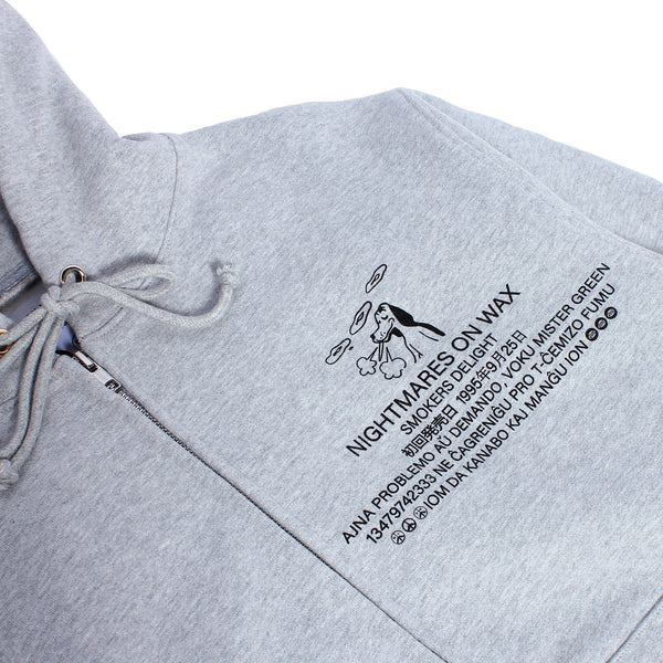 Mister Green / Nightmares On Wax / Warp Records - Esperanto Zip Hoodie - Grey