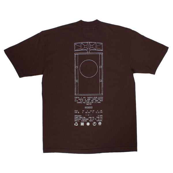 Alterior & MYCOAUDIO T-shirt - Brown