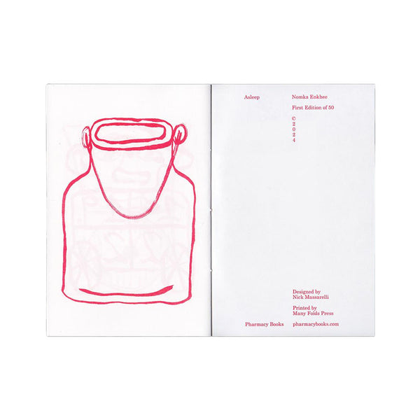 Pharmacy Books - Nomka Enkhee - Asleep