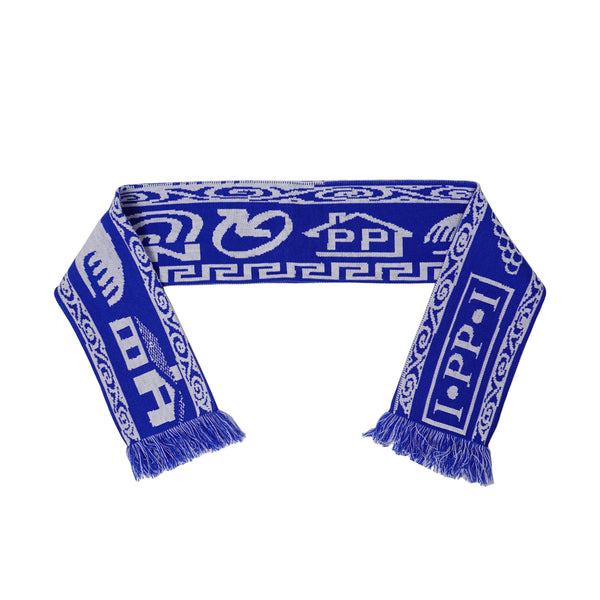 Public Possession - Logos Scarf - Blue