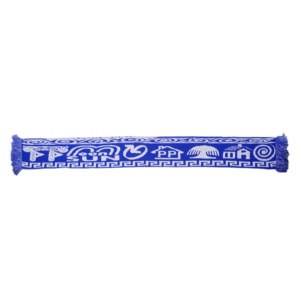 Public Possession - Logos Scarf - Blue