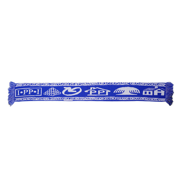 Public Possession - Logos Scarf - Blue