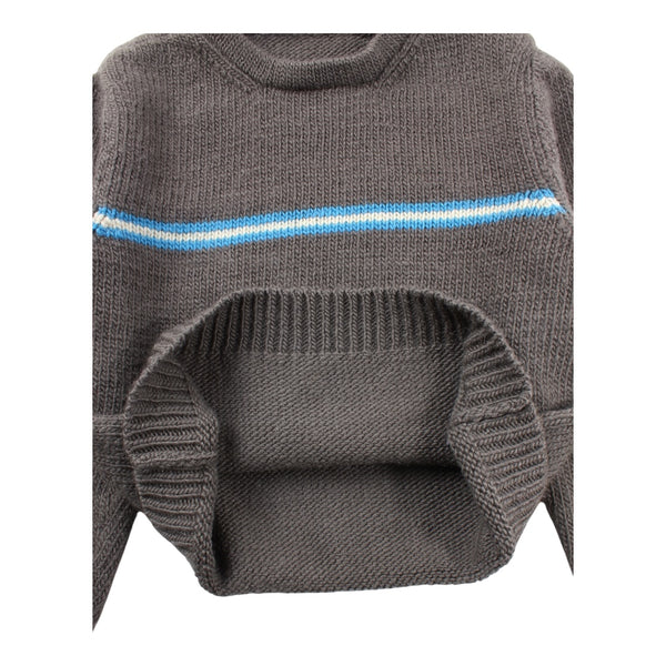 Bailey Goldberg & Alterior - Stripe Wool Sweater - Charcoal