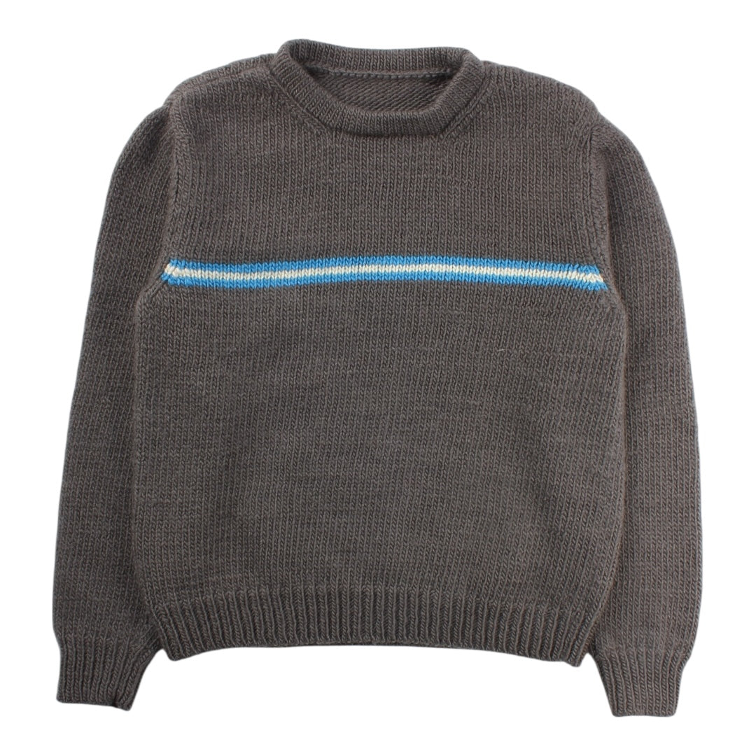 Bailey Goldberg & Alterior - Stripe Wool Sweater - Charcoal