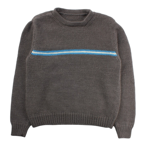 Bailey Goldberg & Alterior - Stripe Wool Sweater - Charcoal