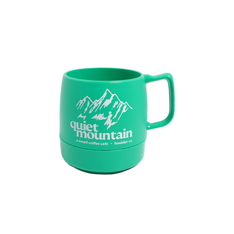 Quiet Mountain Cafe - Dinex Mug - Green