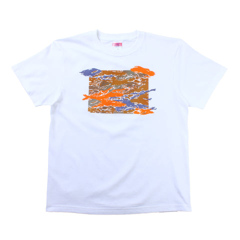 Room Share - Chokkan Heat Reactive Camo T-Shirt - White