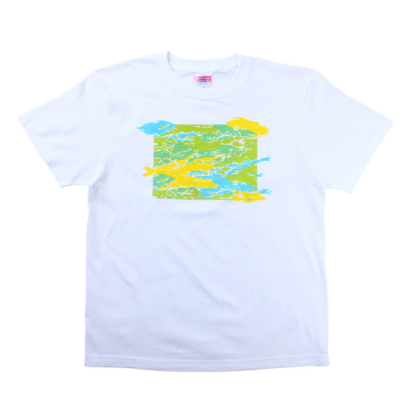 Room Share - Chokkan Heat Reactive Camo T-Shirt - White
