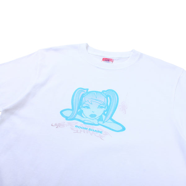 Room Share - Ryusuke Marume Heat Reactive Girl T-Shirt - White