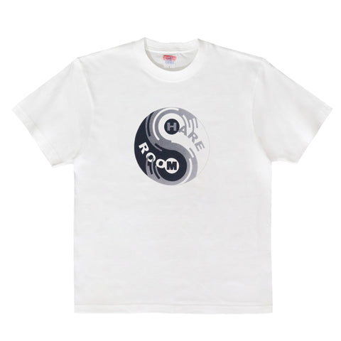Room Share - T-05 RM Yin Yang T-Shirt - White