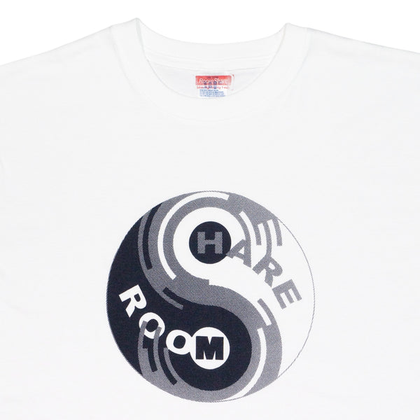 Room Share - T-05 RM Yin Yang T-Shirt - White