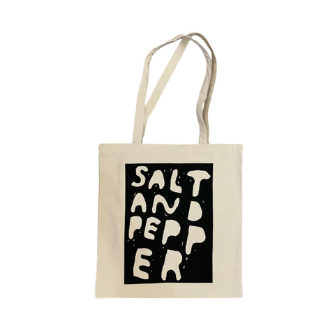 Salt & Pepper - Logo Tote - Natural