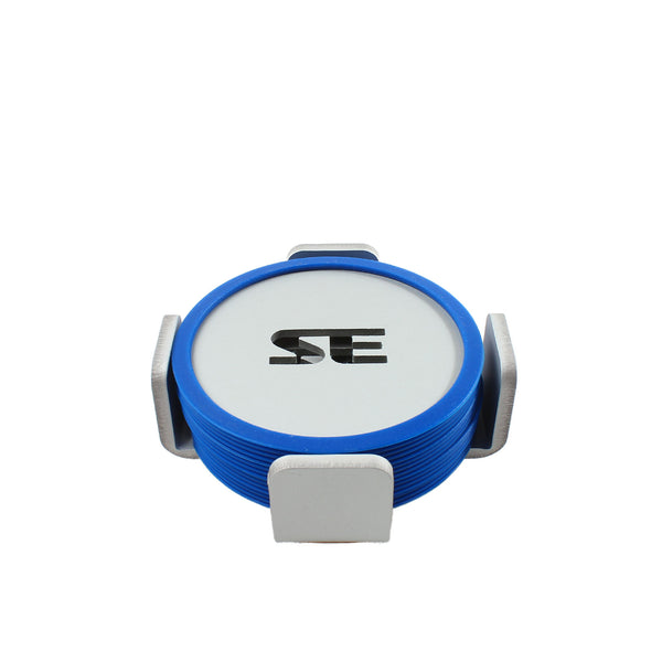 Standard Equipment - 3020 - Coaster Set - Black/Yellow/Blue