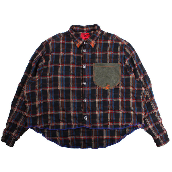 Seeing Red - Lenny Shirt - 001 - Brown/Black Plaid