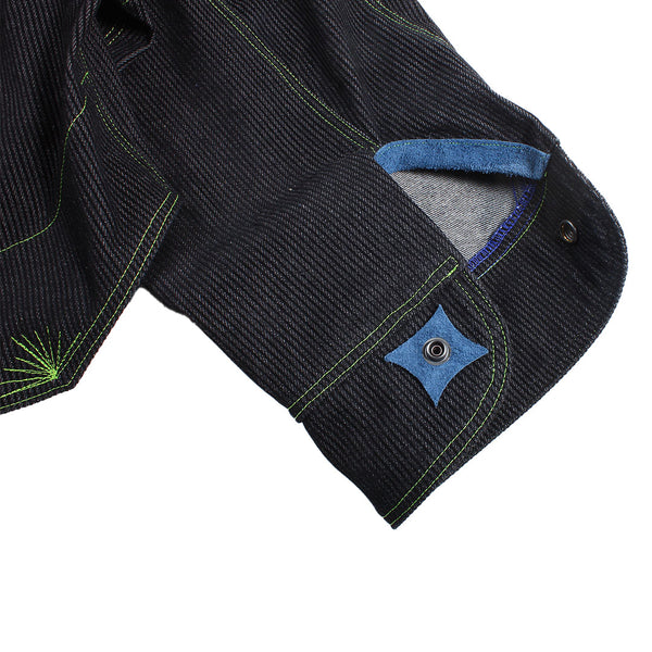 Seeing Red - Steiny B - 003 - Black Cord/Grey Plaid