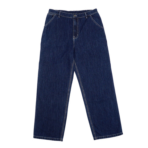 Alterior - Heavy Japanese Denim Wide Trouser - Indigo