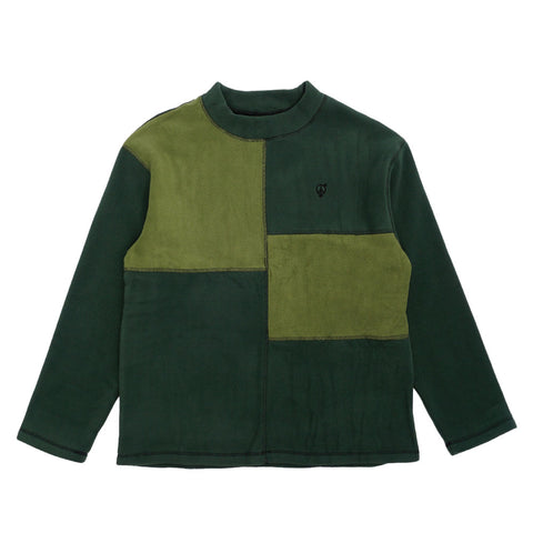 Sexhippies - Box Fleece Mock Neck - Olive/Forest