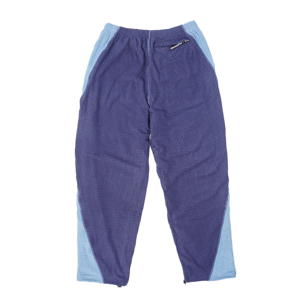 Sexhippies - Grid Fleece Pants - Navy/Cool Blue