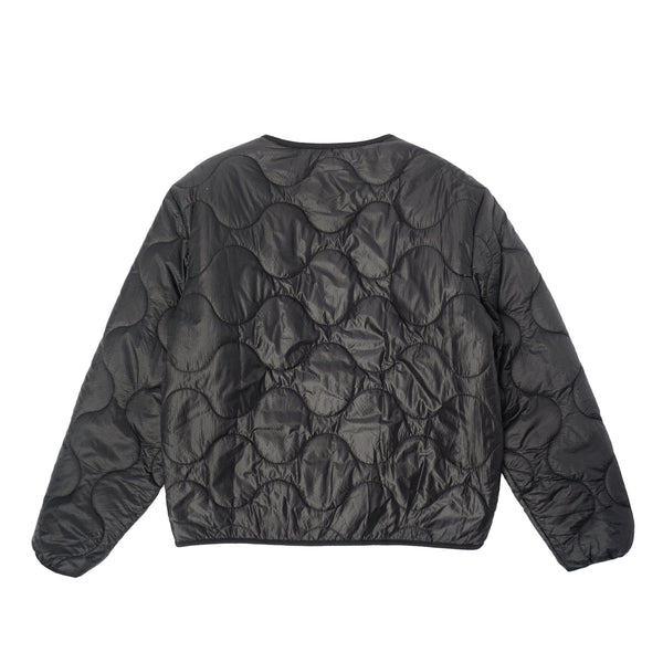 Sexhippies - Reversible Jacquard Knit Insulated Jacket - Black/Grey