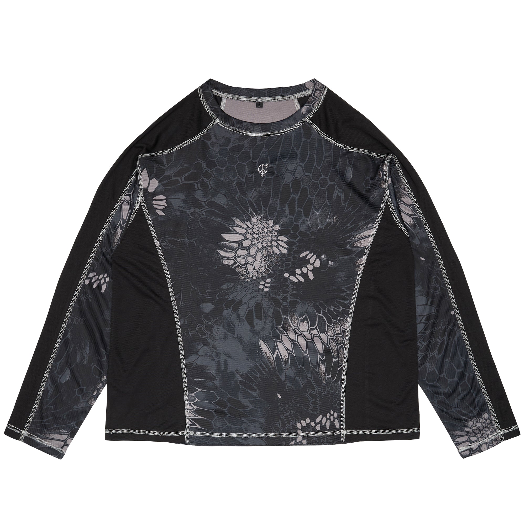 Sexhippies - Kryptek Quick Dry Thermal - Night Black