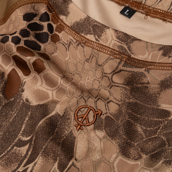 Sexhippies - Kryptek Quick Dry Thermal - Coyote Brown