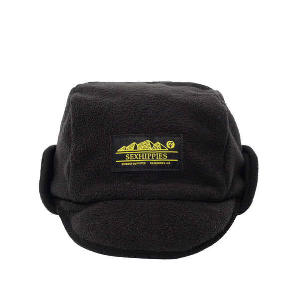 Sexhippies - Fleece Mountain Hat - Black/Grey