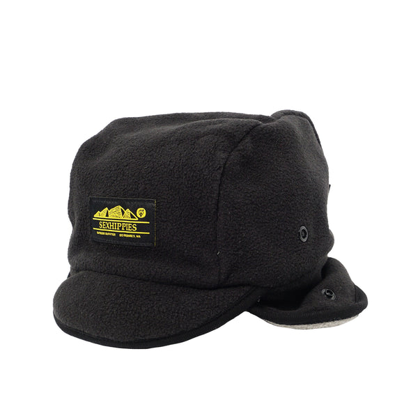 Sexhippies - Fleece Mountain Hat - Black/Grey