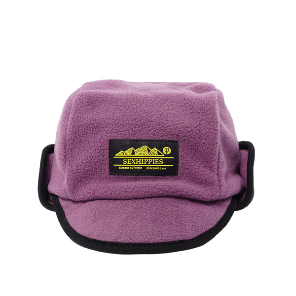 Sexhippies - Fleece Mountain Hat - Purple/Black