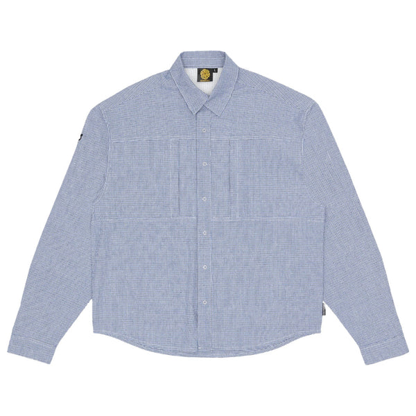 Sexhippies - Houndstooth Shacket - Blue