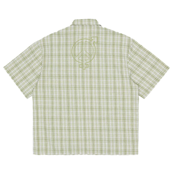 Sexhippies - Half-Zip Work Shirt - Sage