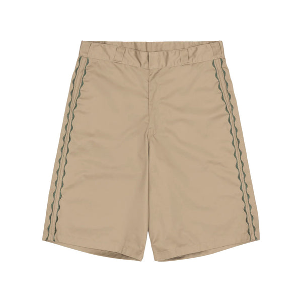 Sexhippies - Welders Stitch Loose Fit Workshorts - Tan/Forest