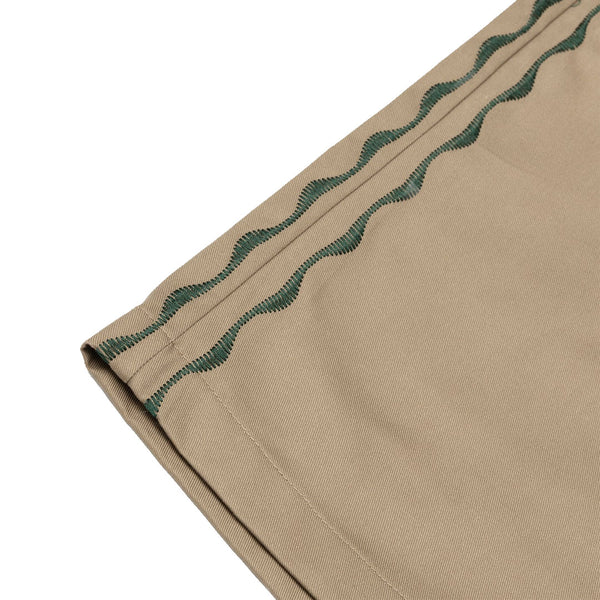 Sexhippies - Welders Stitch Loose Fit Workshorts - Tan/Forest