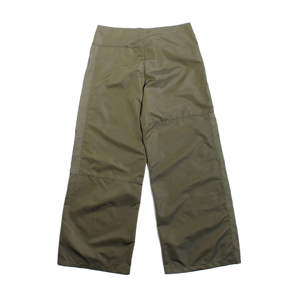 Sturla - Women's Curve Closure Trousers - Olive Shot Nylon