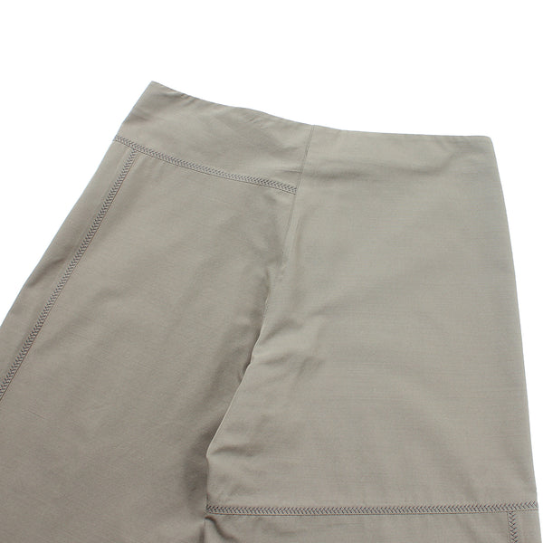 Sturla - Curve Closure Trousers - Sage Silk Nylon
