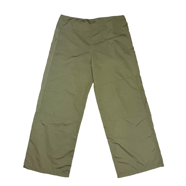 Sturla - Curve Closure Trousers - Olive Shot Nylon