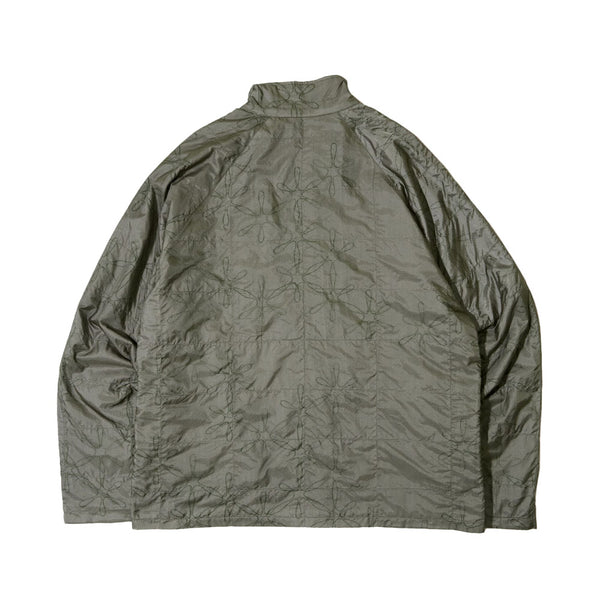 Sturla - Grid Zip Up - Grape Leaf Ripstop Nylon