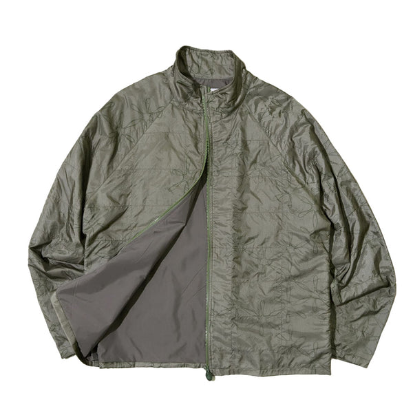 Sturla - Grid Zip Up - Grape Leaf Ripstop Nylon